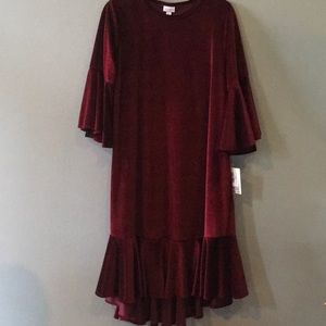LuLaRoe Large Maurine dress brand new with tags